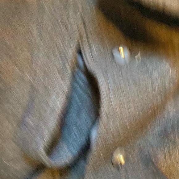 Cole Haan Black Wool Coat - Picture 5 of 5